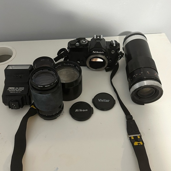 Nikon FM 35 mm camera and lens set RARE - Picture 2 of 16